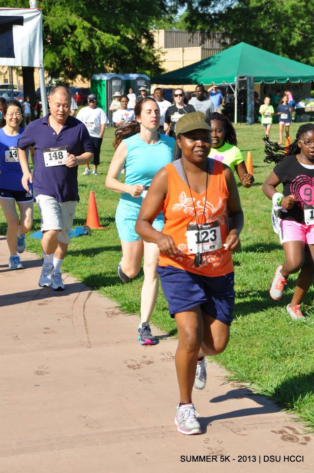 Over 75 youth and adults participated in HCCI’s 5K Run/Walk Challenge.